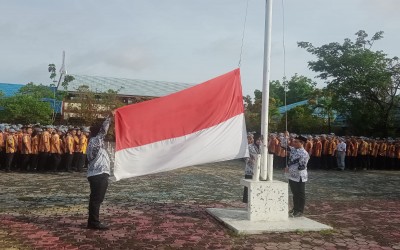  SMKN 5 Banjarmasin Gelar Upacara Hari Guru dengan Nuansa Berbeda Tahun 2025
