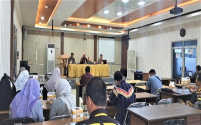 RAPAT PERSIAPAN MASA PENGENALAN LINGKUNGAN SEKOLAH ( MPLS) DI SMKN 5 BANJARMASIN TAHUN 2023