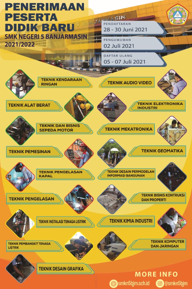 PPDB SMKN 5 BANJARMASIN 2021